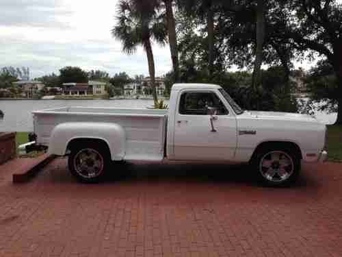 1982 DODGE RAM D250  HD HEAVY DUTY SWEPTLINE STEPSIDE PICKUP TRUCK, US $4,000.00, image 6