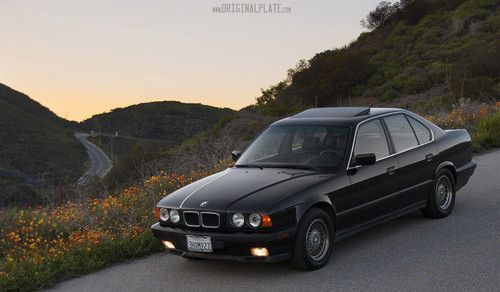 1994 bmw 540i black/black clean