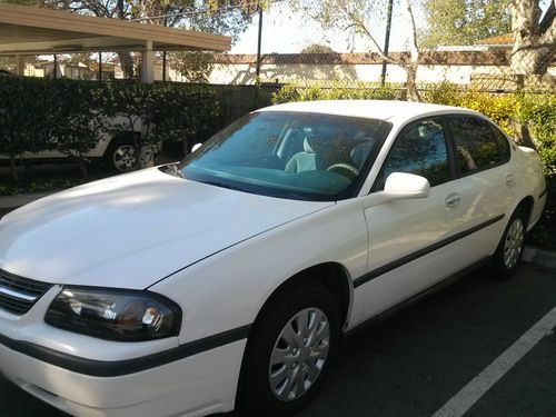 2001 chevrolet impala base sedan 4-door 3.4l-no reserve!!!