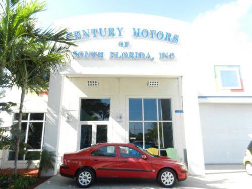 2001 volvo s60 2.4 a 4dr sdn auto 1-owner low miles 18 service records
