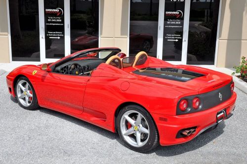 2001 Ferrari 360 SPIDER F1! RED/TAN! LOW MILES! COLLECTOR!, US $100,000.00, image 5