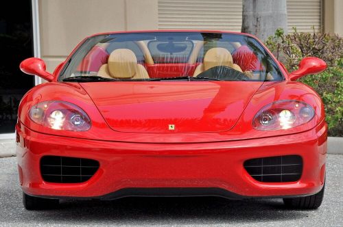 2001 Ferrari 360 SPIDER F1! RED/TAN! LOW MILES! COLLECTOR!, US $100,000.00, image 9
