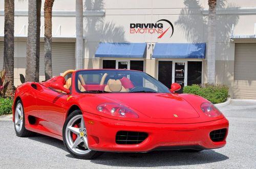 2001 Ferrari 360 SPIDER F1! RED/TAN! LOW MILES! COLLECTOR!, US $100,000.00, image 16