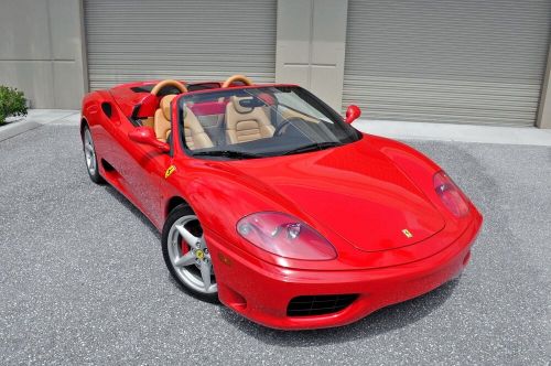 2001 Ferrari 360 SPIDER F1! RED/TAN! LOW MILES! COLLECTOR!, US $100,000.00, image 19