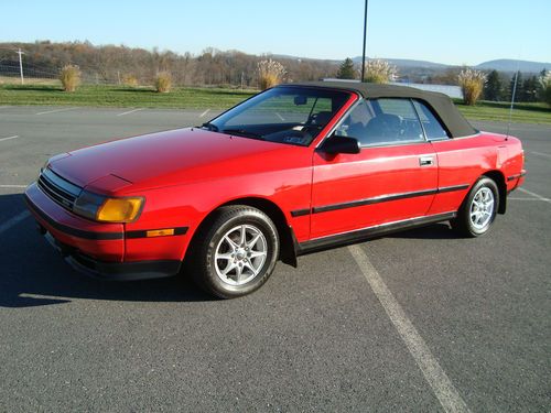 1987 toyota celica gt convertible 2-door 2.0l