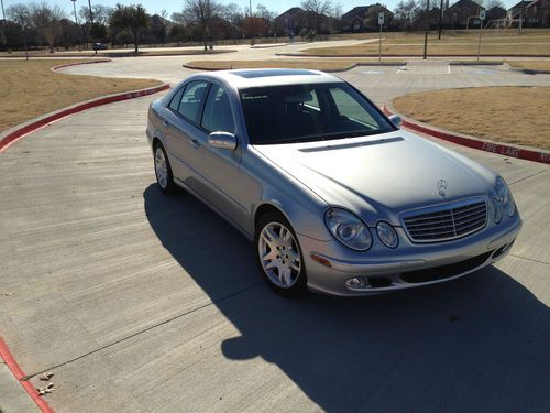 2003 mercedes-benz e500 base sedan 4-door 5.0l great deal beautiful vehicle tx