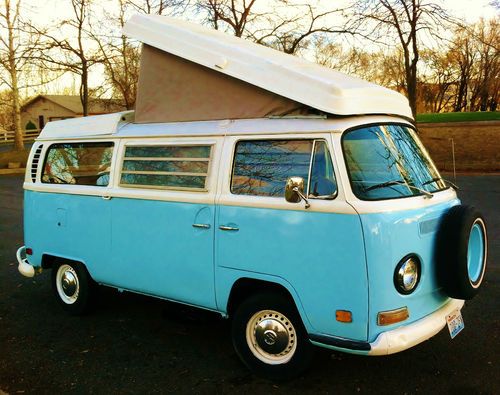 No reserve!1971 vw westfallia pop top camper van