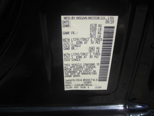 2020 Nissan NV 2500 HD S V6 High Roof, US $16,895.00, image 22