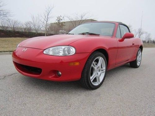 Miata mx5 ls soft top convertible 13k miles automatic clean carfax immaculate