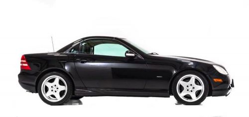 2001 mercedes-benz slk 6 cylinder