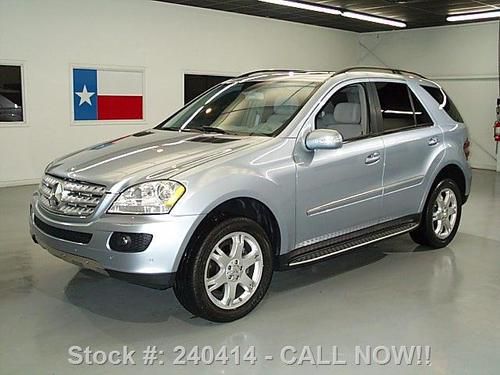 2007 mercedes-benz ml350 4matic sunroof navigation 57k texas direct auto