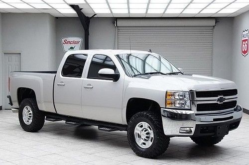 2009 chevy 2500hd diesel 4x4 ltz heated leather rear camera crew cab