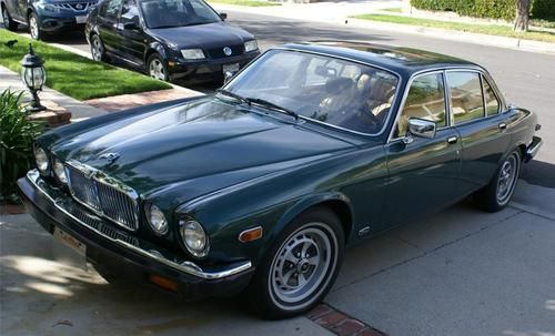 1985 jaguar xj6 100k miles running great xj-6 british racing green sedan jag xk