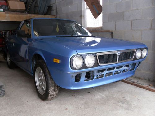 1980 lancia beta zagato-convertable- runs and drivable