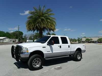 Ford f250 crew cab lariat fx4 4x4 ***6" lift ***turbo diesel ***egr deleted
