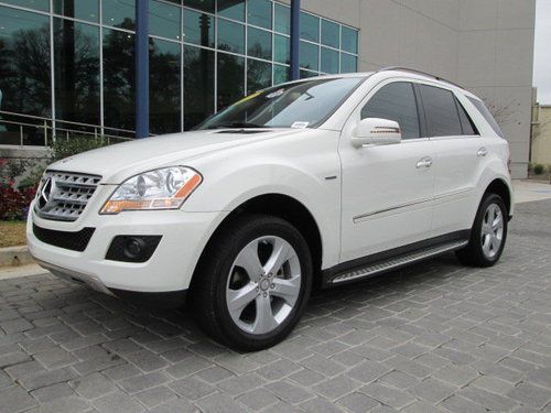 2011 mercedes-benz ml350 bluetec 4matic 3.0l diesel