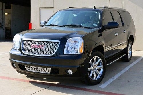 Yukon xl!! leather!! dual dvd!! chrome 20 wheels!! sunroof