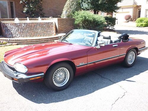 1992 jaguar xjs convertible--bargain price-to settle estate-78k mi-nice-look!!