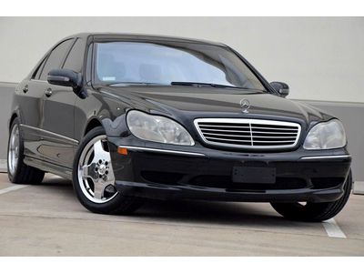 2002 mercedes s500 amg whls lthr navi 73k low miles clean $499 ship