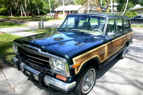1991 jeep grand wagoneer final edition excellent!
