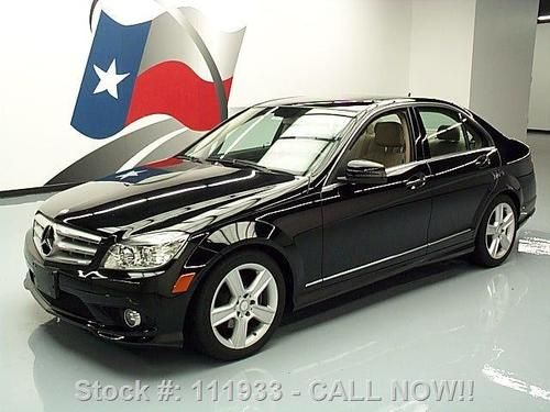 2010 mercedes-benz c300 sport sunroof navigation 26k mi texas direct auto