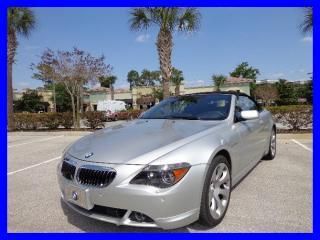 2006 bmw 650ci convertible dvd entertainment system power mirrors navigation