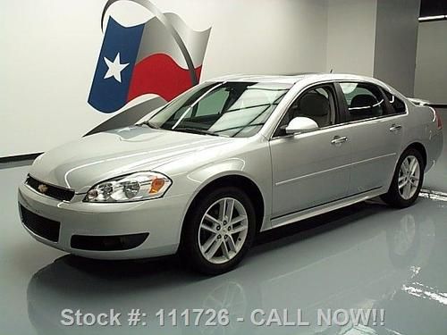 2012 chevy impala ltz htd leather sunroof spoiler 38k! texas direct auto