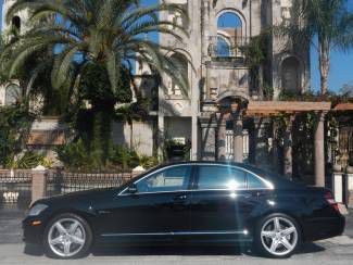 2008 black mb 6.3l v8 amg sunroof nav i-pod sat bluetooth we finance call now!!!