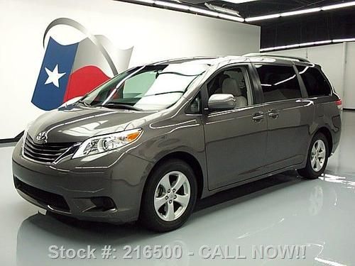 2012 toyota sienna le 3.5l v6 8-passenger rear cam 32k texas direct auto