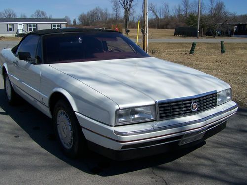 1987 cadillac allante conv. [ florida car ] rust free