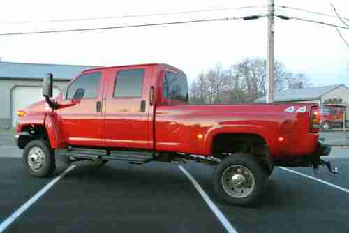2005 4x4 Kodiak Supertruck C4500 Crew Cab Duramax Allison GMC Chevy F650, US $45,000.00, image 3