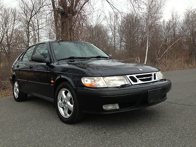 1999 saab 93 'se' edition gets nr. 29 mpg 2.0l runs great-wood,leather&amp;sunroof!
