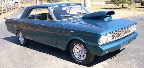 1963 ford fairlane 500  429 engine  turquoise  custom  ready to go  nice!!
