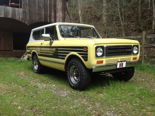 1979 international harvester scout ii original condition from arizona