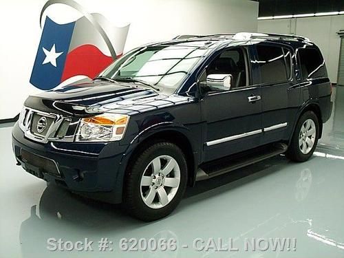 2010 nissan armada titanium 8-pass leather 20's 57k mi texas direct auto