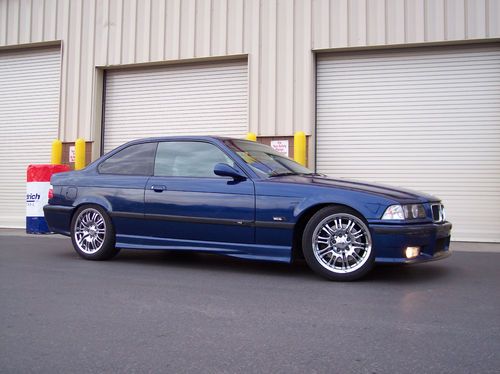 1995 bmw m3, avus blue, coupe, 5 speed, supercharged and intercooled, fine tuned