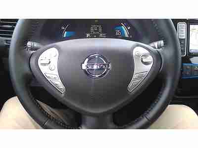 2013 NISSAN LEAF SL ELECTRIC CAR LOADED!!!, image 16