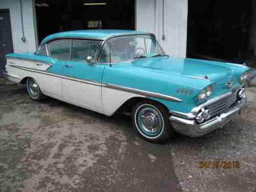 1958 CHEVY BEL-AIR NEW INTERIOR, US $15,500.00, image 7
