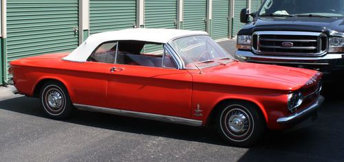 Monza spyder turbo 2-door convertible corvair