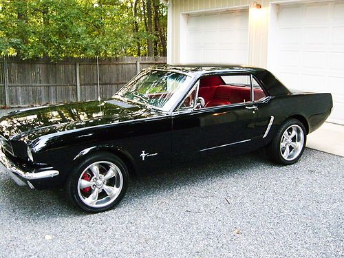 1965 mustang resto-mod coupe