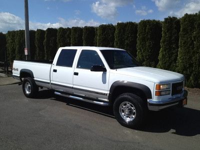 Sle 5.7liter v-8, auto, crew cab long box 4x4 "runs great"