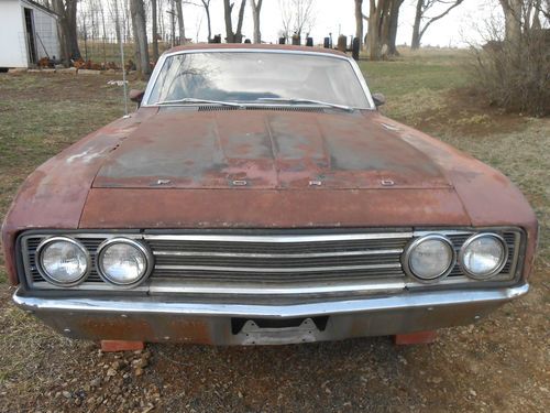 Rare 1969 ford nascar talladega torino 428 cj cobra jet q-code cyclone  1 of 1