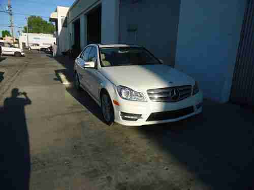 Mercedes Benz 2012 White C250 4 Door Luxury Sedan, US $19,900.00, image 2