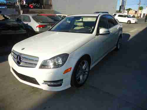 Mercedes Benz 2012 White C250 4 Door Luxury Sedan, US $19,900.00, image 18
