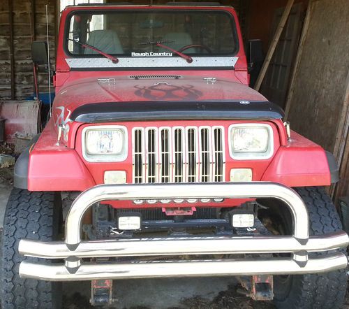 1992 jeep wrangler base sport utility 2-door 4.0l