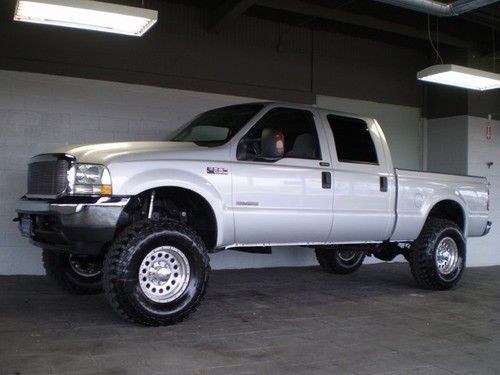 2004 ford f250 crew cab 4wd 6.0l diesel 70k cali truck!