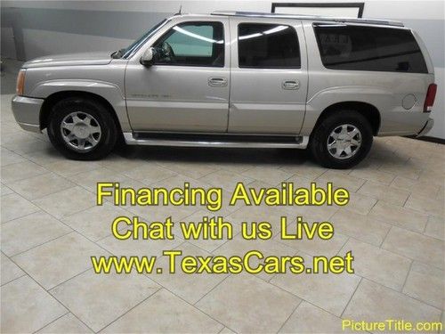 04 escalade esv awd gps-nav 3rd row we finance!!!