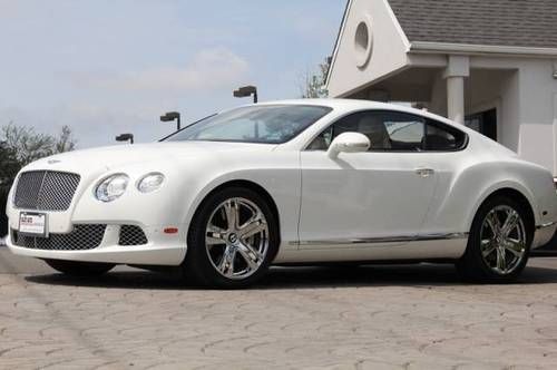 2012 bentley continental gt coupe 2-door 6.0l