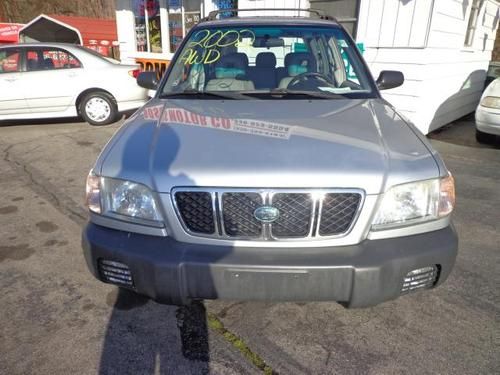 2002 subaru forester l wagon 4-door 2.5l