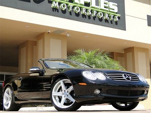 2003 mercedes-benz sl500, 1 owner, new 20" wheels, navigation, ventilated seats